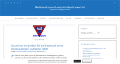 Desktop Screenshot of medienecken.de